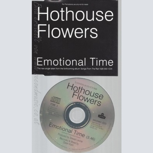 CD--HOTHOUSE FLOWERS--EMOTIONAL TIME--PROMO