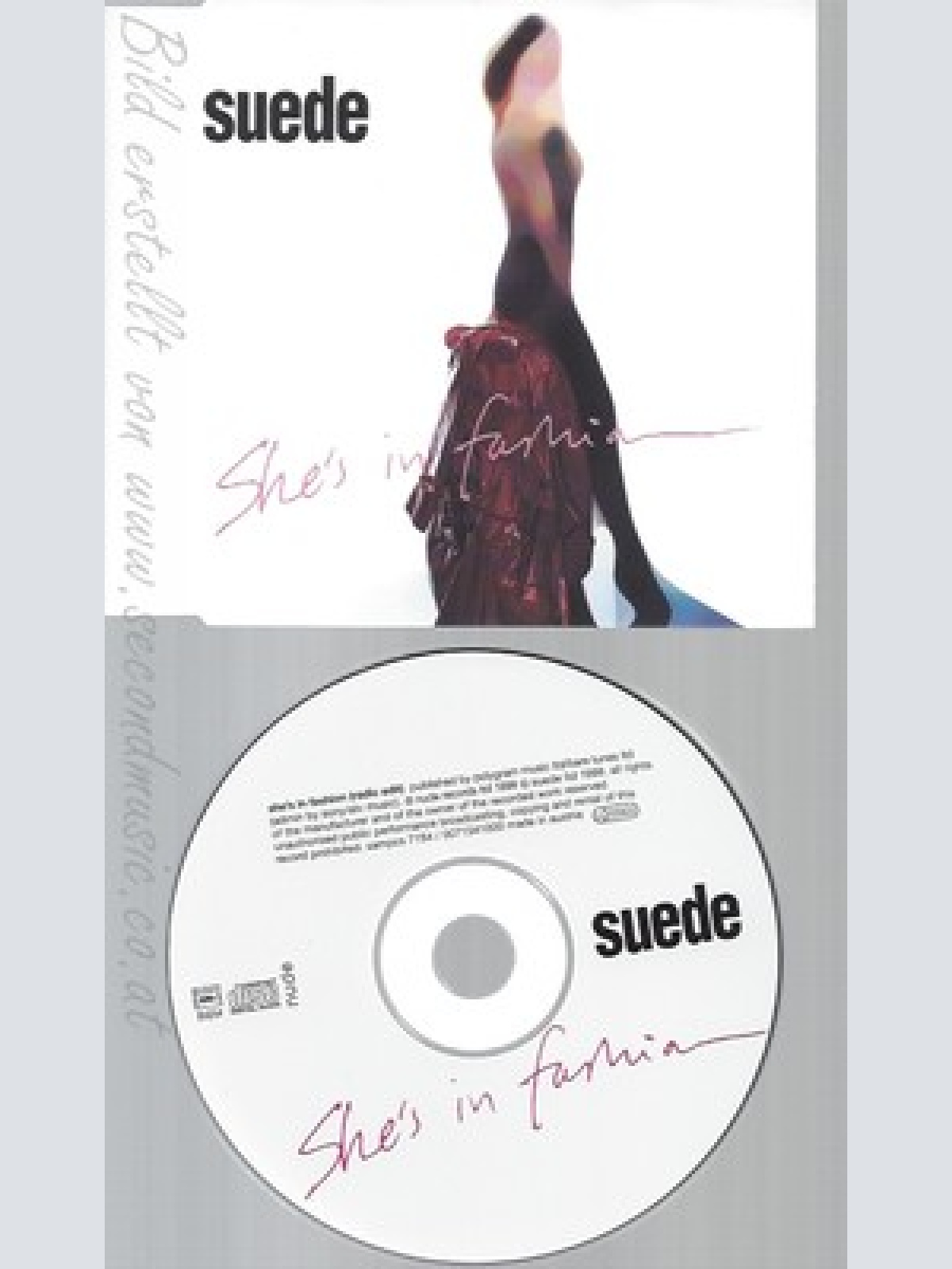 CD--SUEDE--SHE'S IN FASHION--PROMO