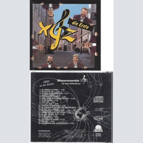 CD--MÄNNERENSEMBLE XYZ--DIE ERSTE