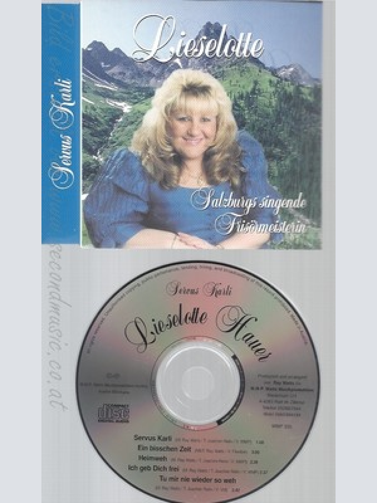 CD--LIESELOTTE--SALZBURGS SINGENDE FRISÖRMEISTERIN --