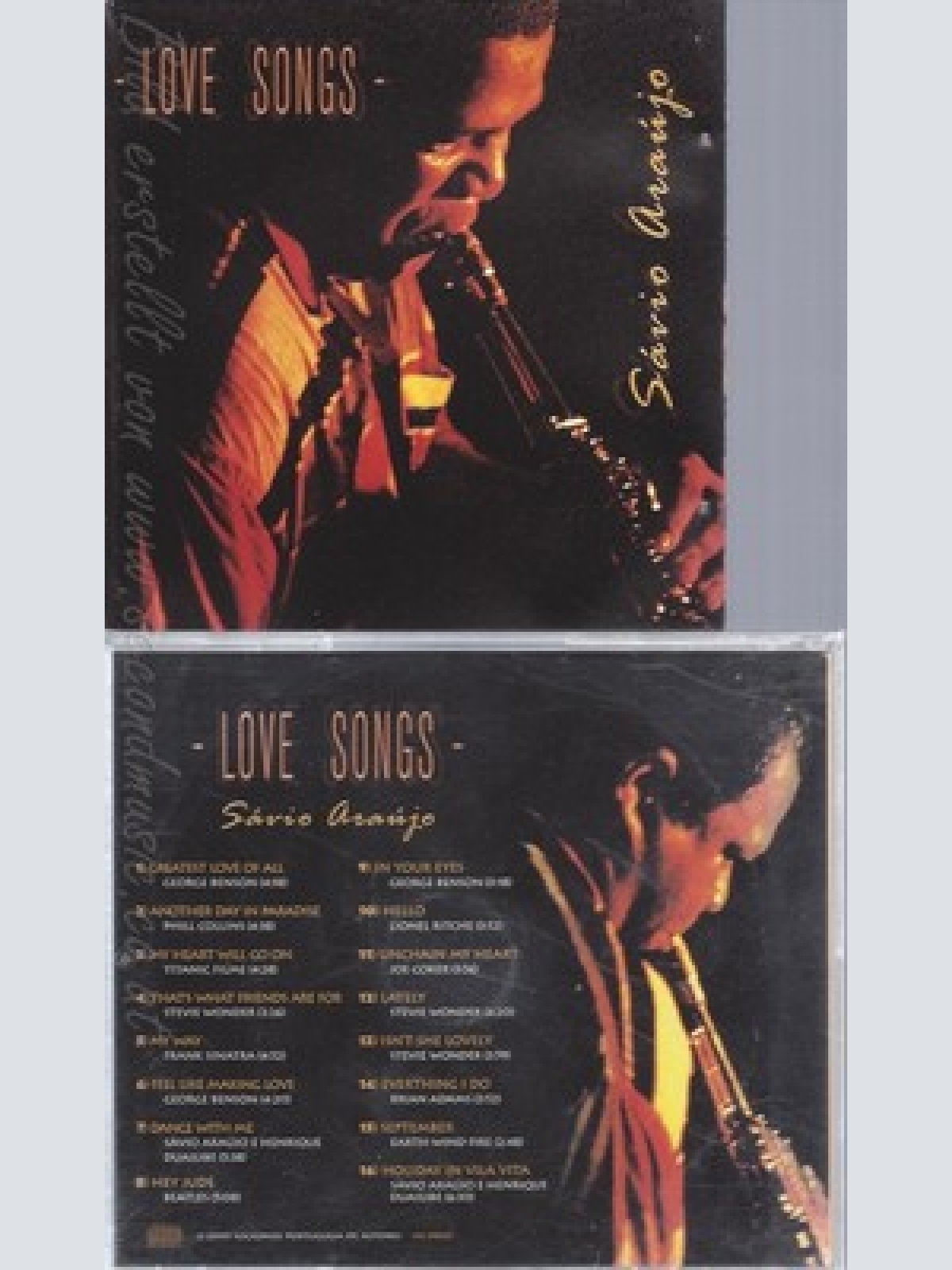 CD--SARIO ORANJO--LOVE SONG