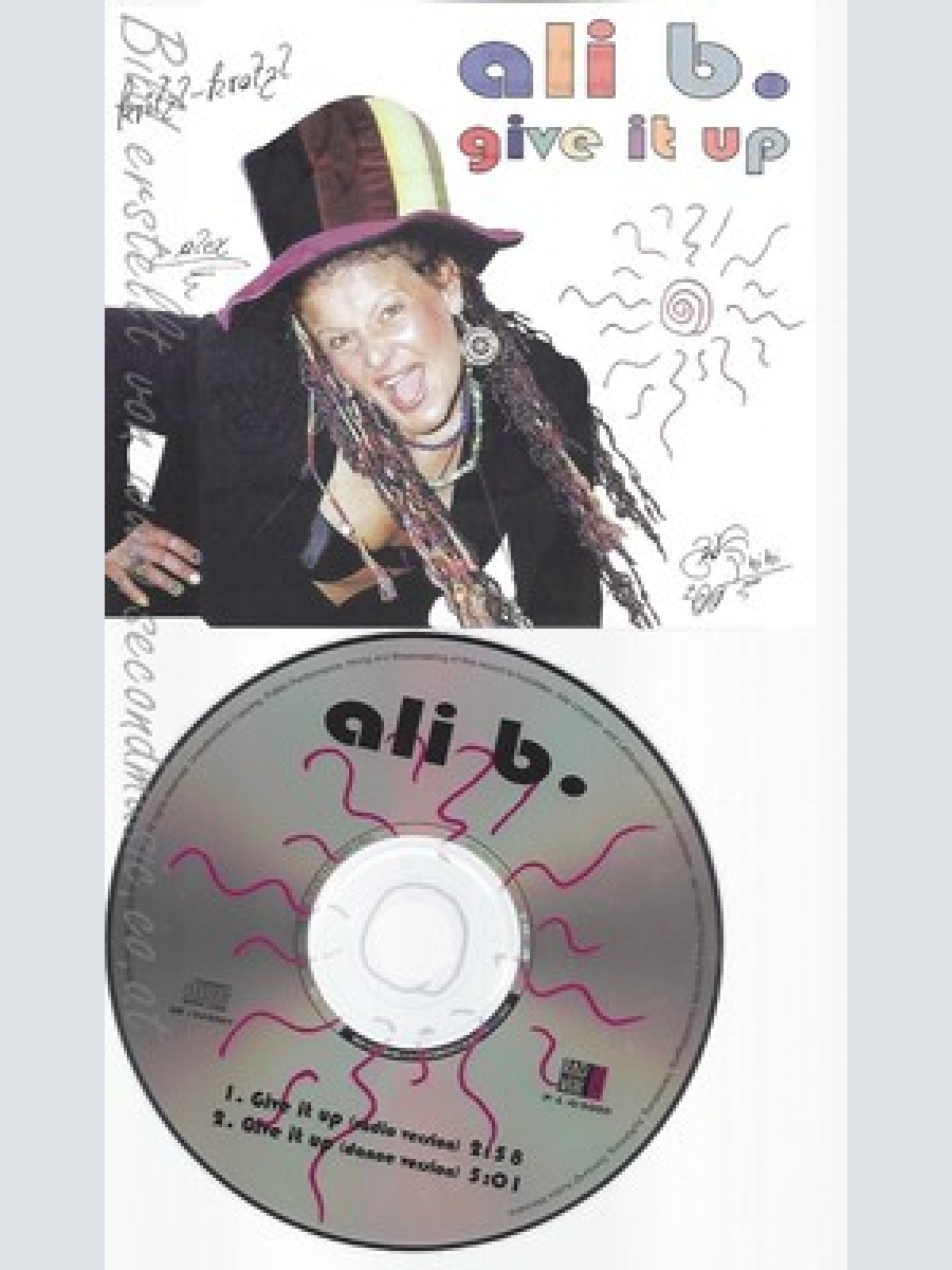 CD--ALI B--GIVE IT UP--