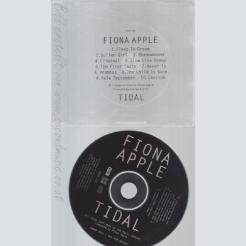 CD--FIONA APPLE--TIDAL--PROMO