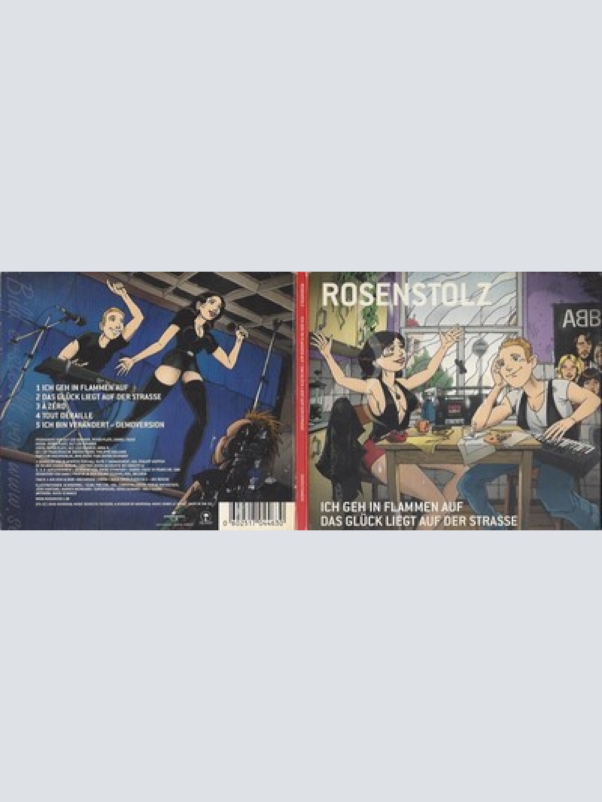 CD--ROSENSTOLZ -- --- ICH GEH IN FLAMMEN AUF --DIGI