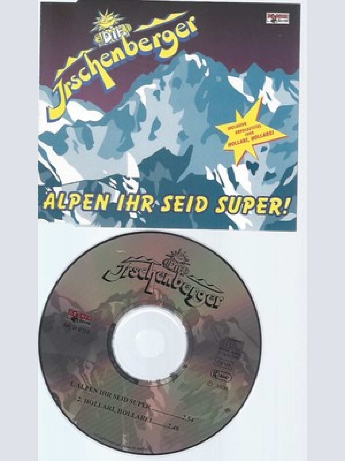 CD--DIE IRSCHENBERGER--ALPEN IHR SEID SUPER