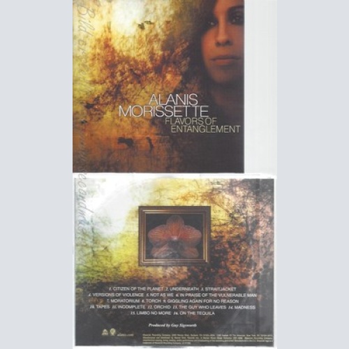 CD--ALANIS MORISSETTE--FLAVORS OF ENTANGLEMENT