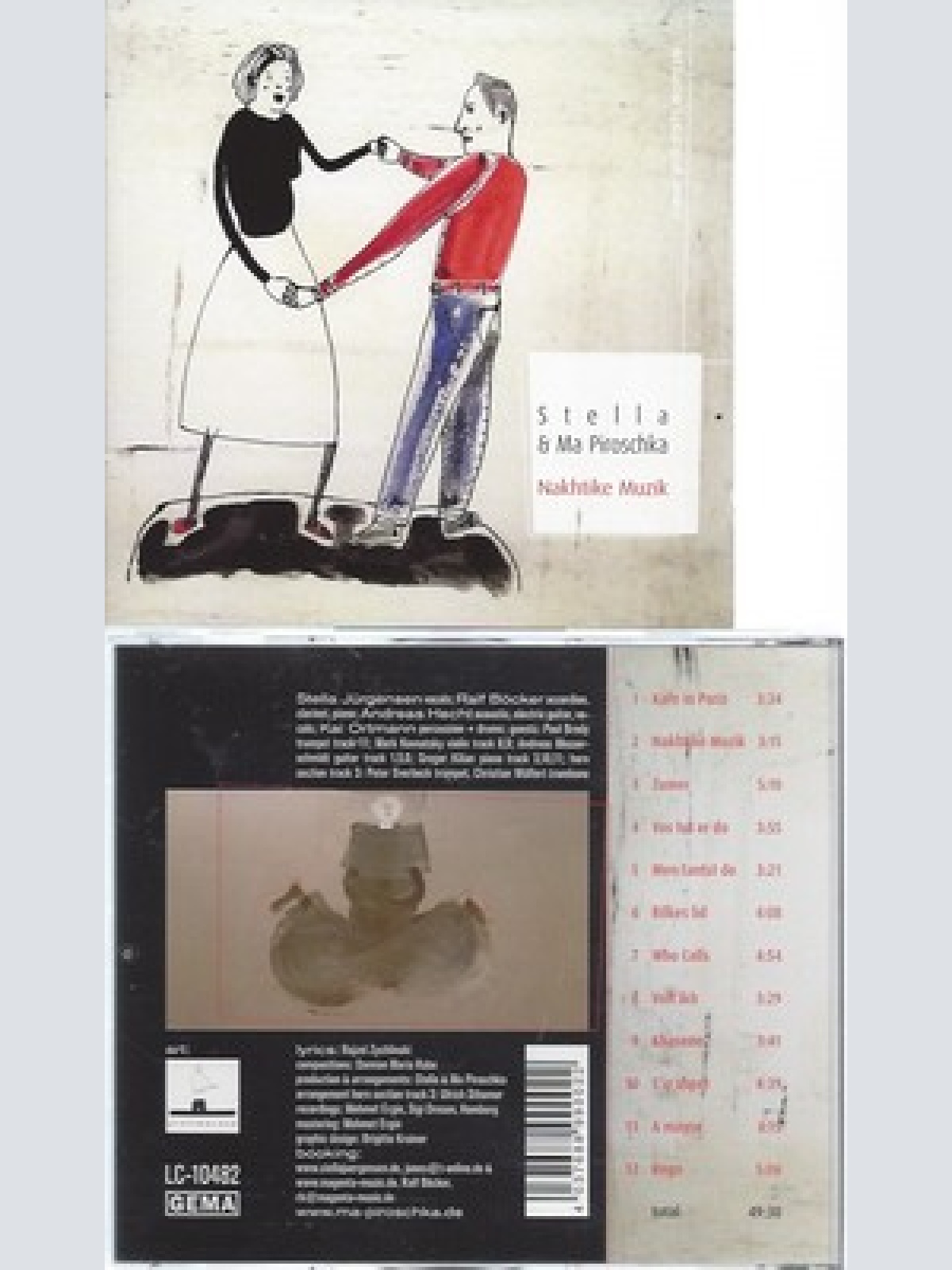 CD--STELLA & MA PIROSCHKA--NAKHTIKE MUZIK