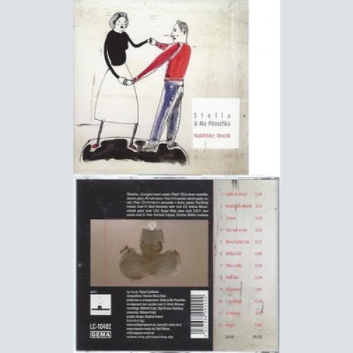 CD--STELLA & MA PIROSCHKA--NAKHTIKE MUZIK