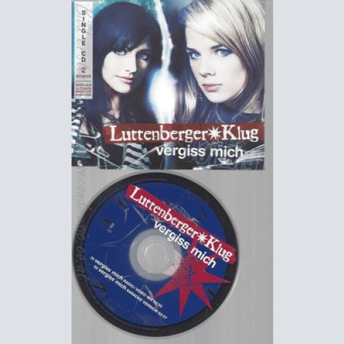 CD--LUTTENBERGER--2007-- SINGLE -- VERGISS MICH --
