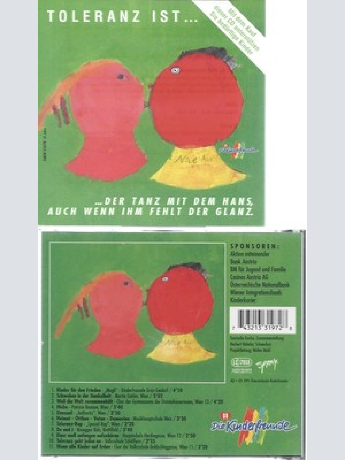 CD--TOLERANZ IS--DER TANZ MIT DEM HANS