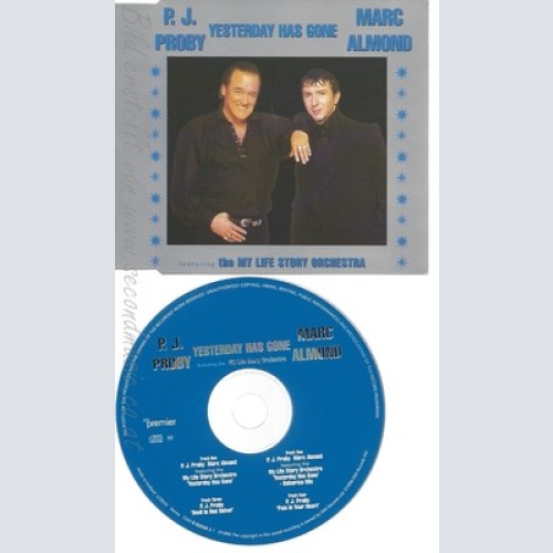 CD--MARC ALMOND UND P.J. PROBY -- --- YESTERDAY HAS GONE