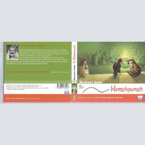 CD--GRETE PIPER TOMMY/WURM -- --- DER WUNSCHPUNSCH --MICHAEL ENDE