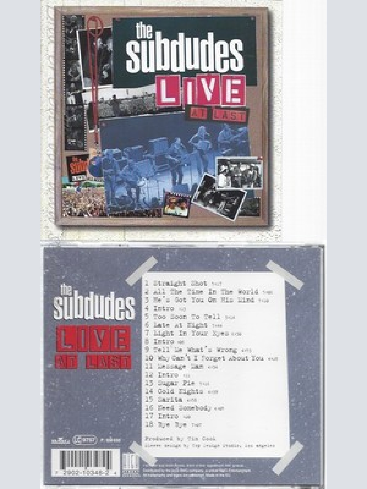 CD--THE SUBDUDES -- -- LIVE AT LAST