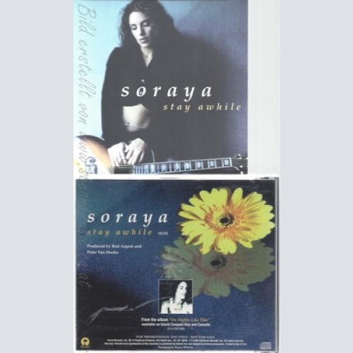 CD--SORAYA--STAY AWHILE --PROMO--2