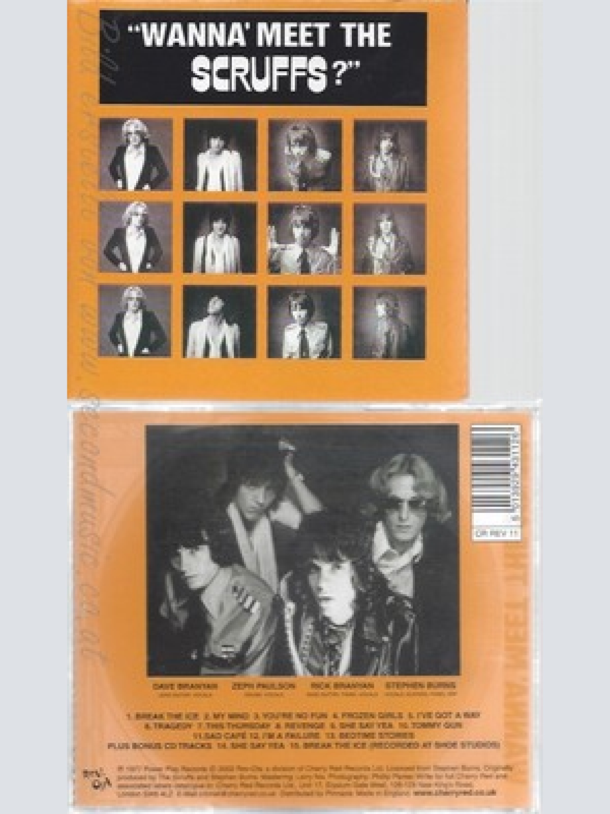 CD--THE SCRUFFS -- -- WANNA MEET THE SCRUFFS