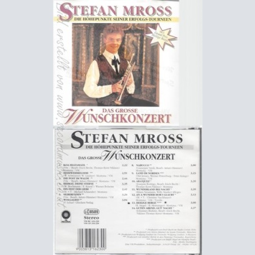 CD--STEFAN MROSS -- DAS GROSSE WUNSCHKONZERT