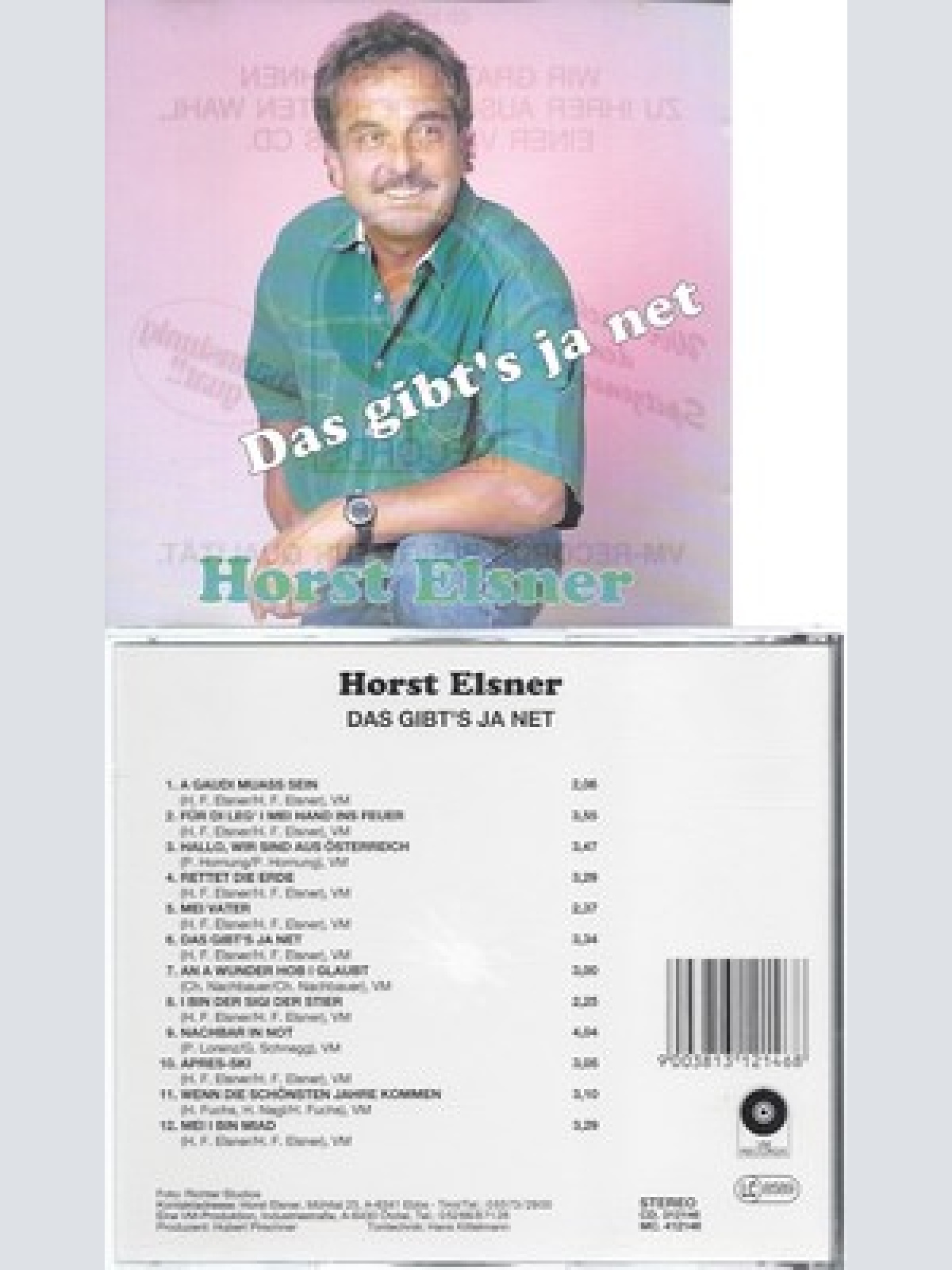 CD--HORST ELSNER--DAS GIBT'S JA NET