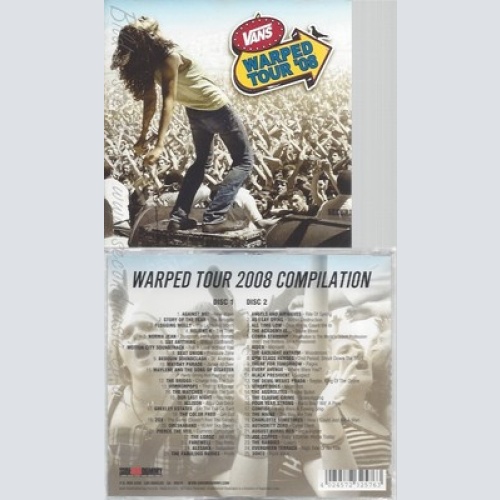 CD--VARIOUS -- --CD -- WARPED 2008 TOUR COMPILATION
