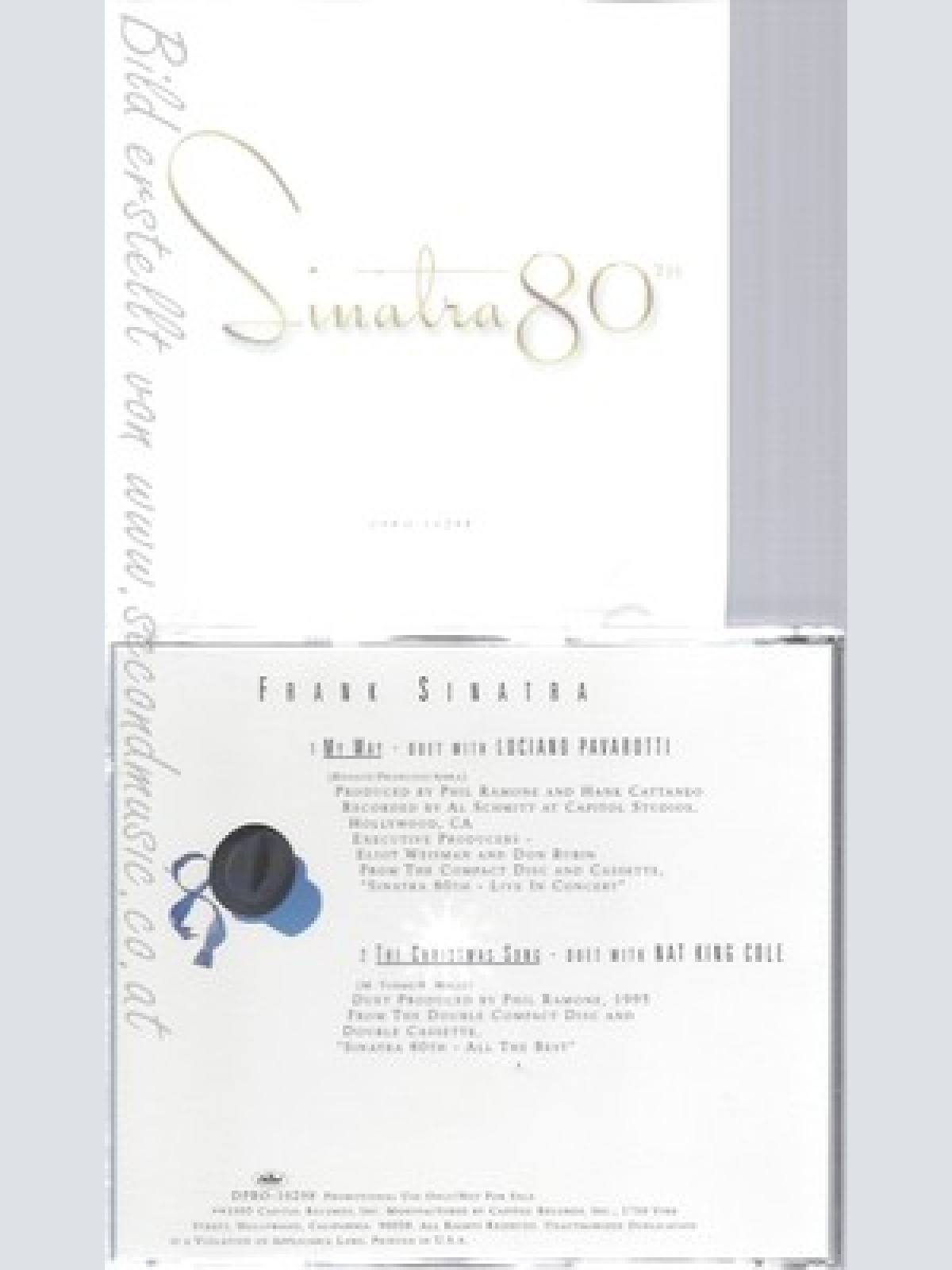 CD--FRANK SINATRA--MY WAY--PROMO --2 TRACKS