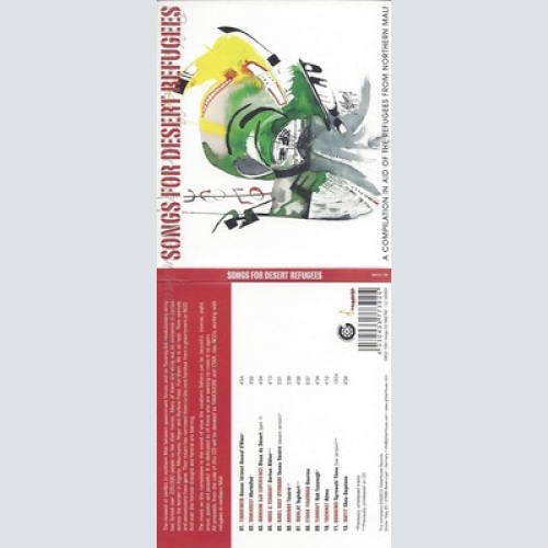 CD--VARIOUS -- -- SONGS FOR DESERT REFUGEES--PROMO