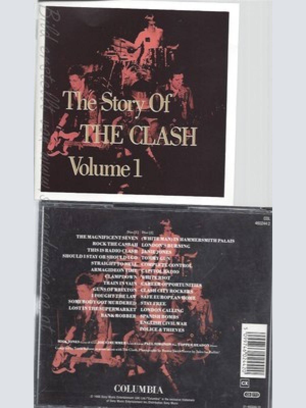 CD--THE CLASH -- --2CD -- THE STORY OF..,VOL.1
