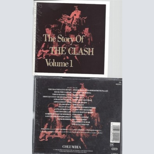 CD--THE CLASH -- --2CD -- THE STORY OF..,VOL.1