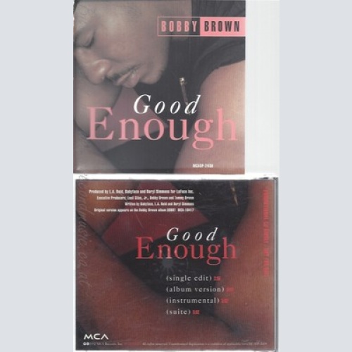 CD--BOBBY BROWN--GOOD ENOUGH--PROMO