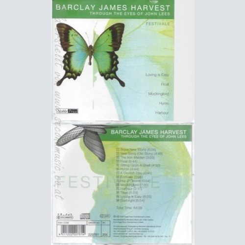 CD--BARCLAY JAMES HARVEST -- -- FESTIVALE