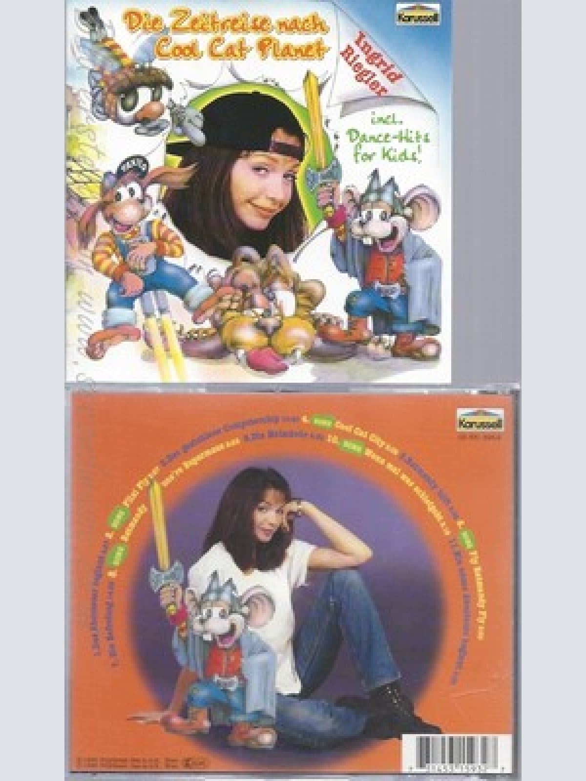 CD--INGRID RIEGLER -- -- ZEITREISE NACH COOL CAT PLANET