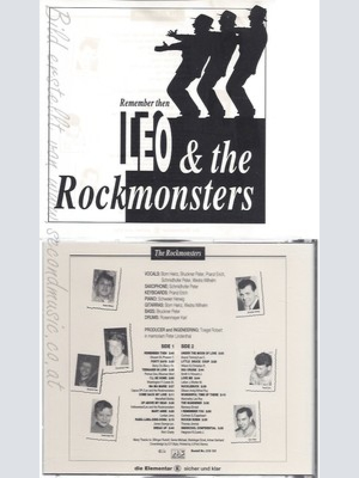 CD--LEO & THE ROCKMONSTERS--REMEMBER THEN