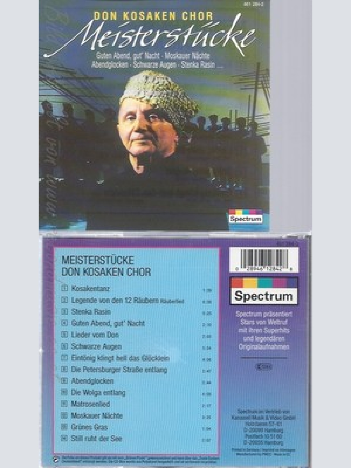CD--DON KOSAKEN CHOR-- -- MEISTERSTUECKE