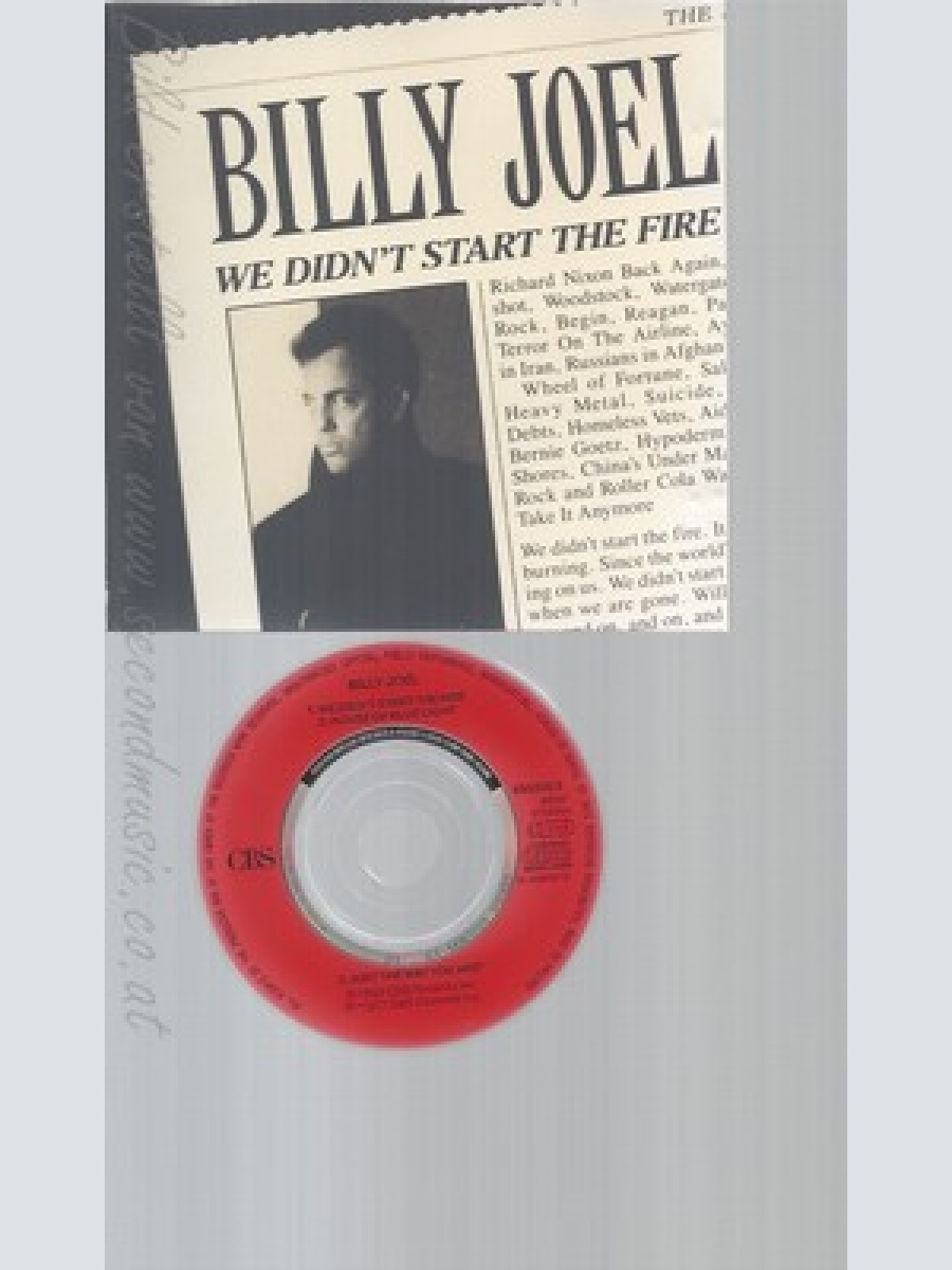 3"CD--BILLY JOEL ----3 TRACKS, 3
