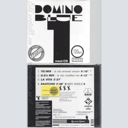 CD--DOMINO BLUE--TIC-MIX--