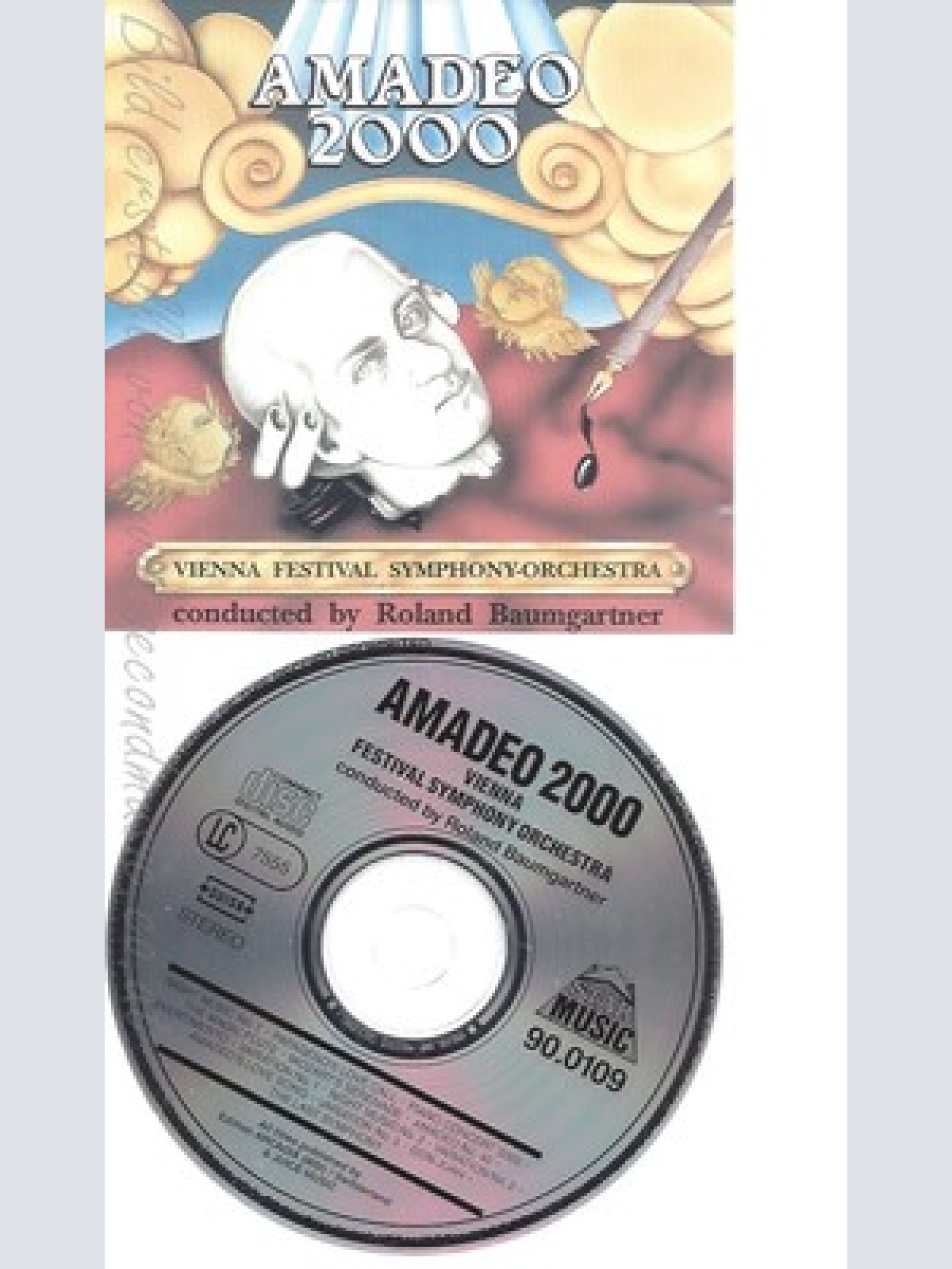 CD--AMADEO 2000--VIENNA FESTIVAL SYMPHONY ORCHESTRA