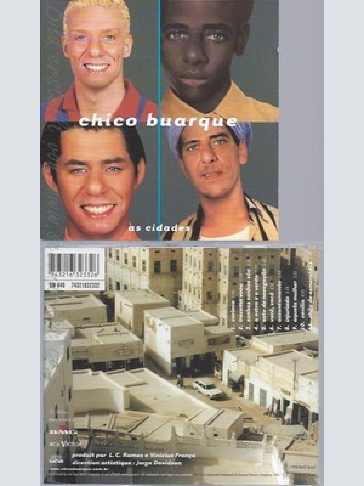 CD--CHICO BUARQUE -- -- AS CIDADES