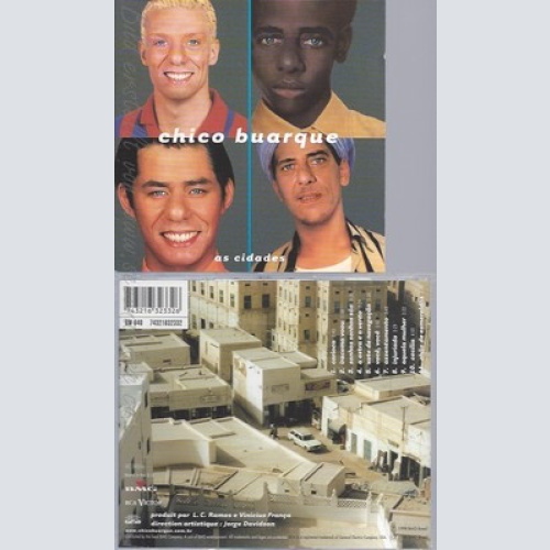 CD--CHICO BUARQUE -- -- AS CIDADES