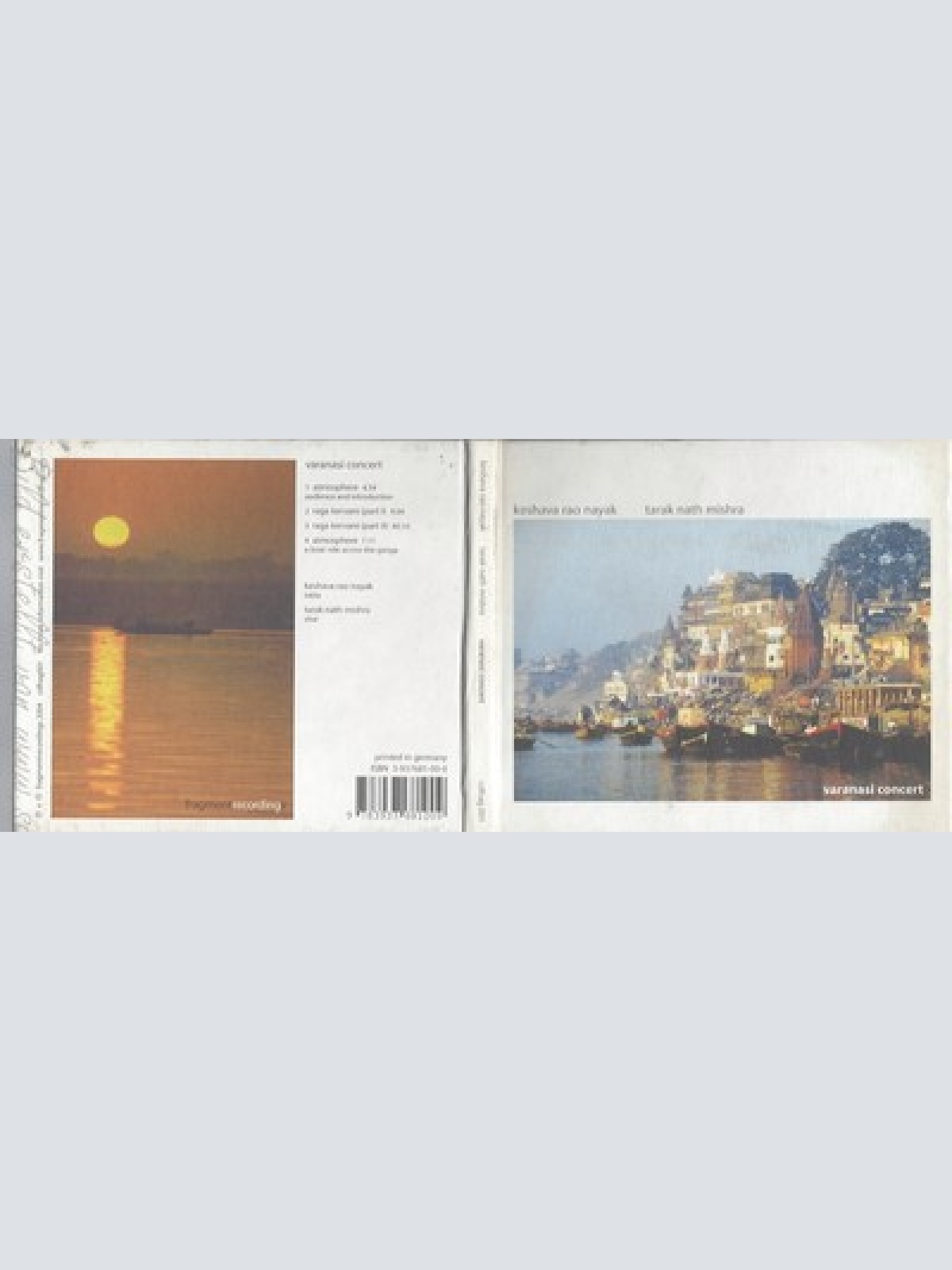 CD--KESHAVA RAO NAYAK UND TARAK NATH MISHRA -- --- VARANASI CONCERT