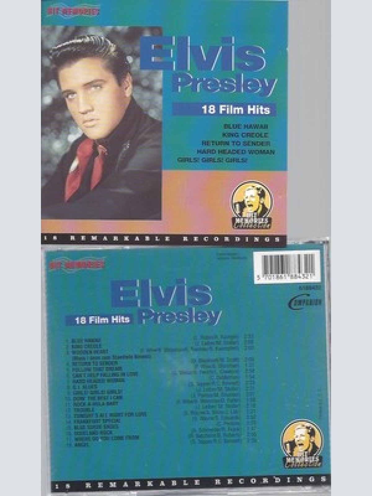 CD--ELVIS PRESLEY -- 18 FILM HITS