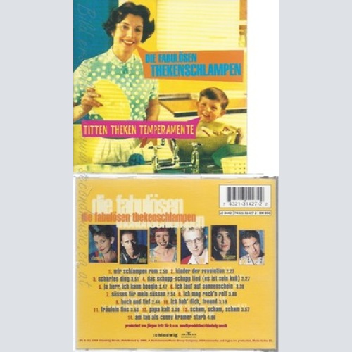 CD--DIE FABULOESEN -- -- TITTEN,THEKEN,TEMPER...