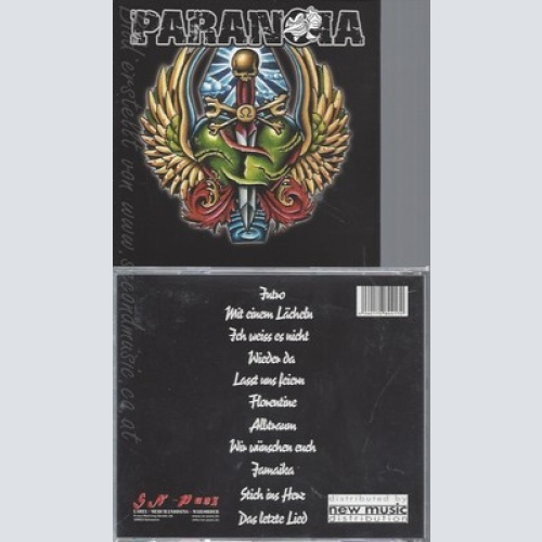CD--PARANOIA -- -- STICH INS HERZ