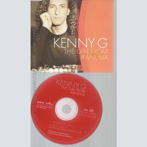 CD--KENNY G--THE GIRL FROM IPANEMA--PROMO