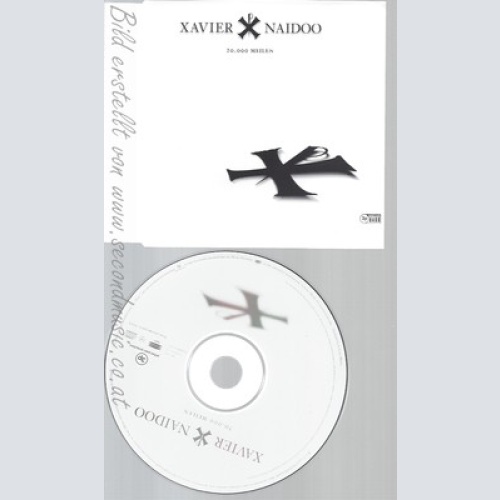 CD--XAVIER NAIDOO--20000 MEILEN --PROMO
