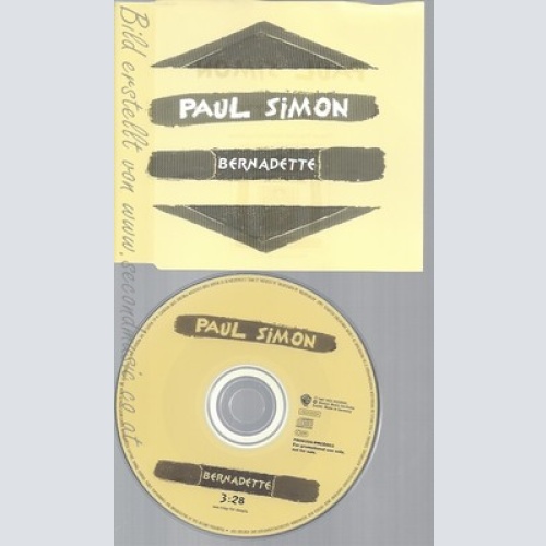 CD--PAUL SIMON--BERNADETTE--PROMO