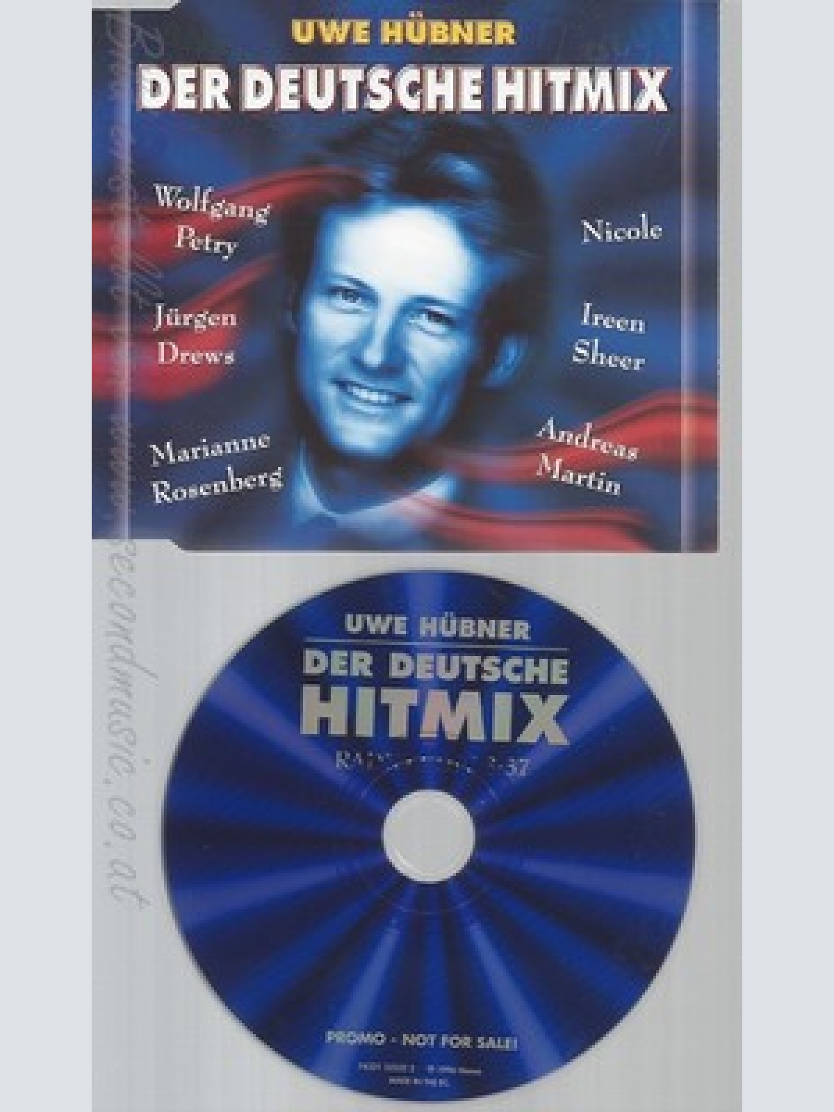 CD--UWE HÜBNER--DER DEUTSCHE HITMIX--PROMO