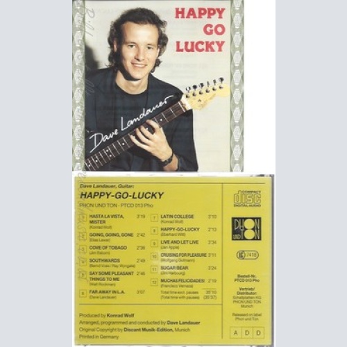 CD--DAVE LANDAUER--HAPPY GO LUCKY