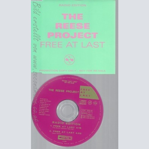 CD--THE REESE PROJECT--FREE AT LAST--PROMO