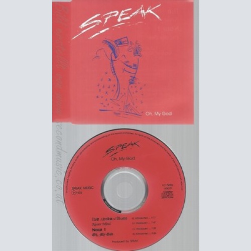 CD--SPEAK--OH MY GOD--