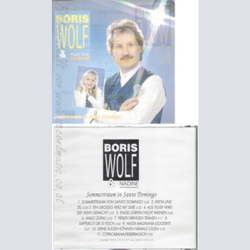 CD--BORIS WOLF--SOMMERTRAUM IN SANTO DOMINGO