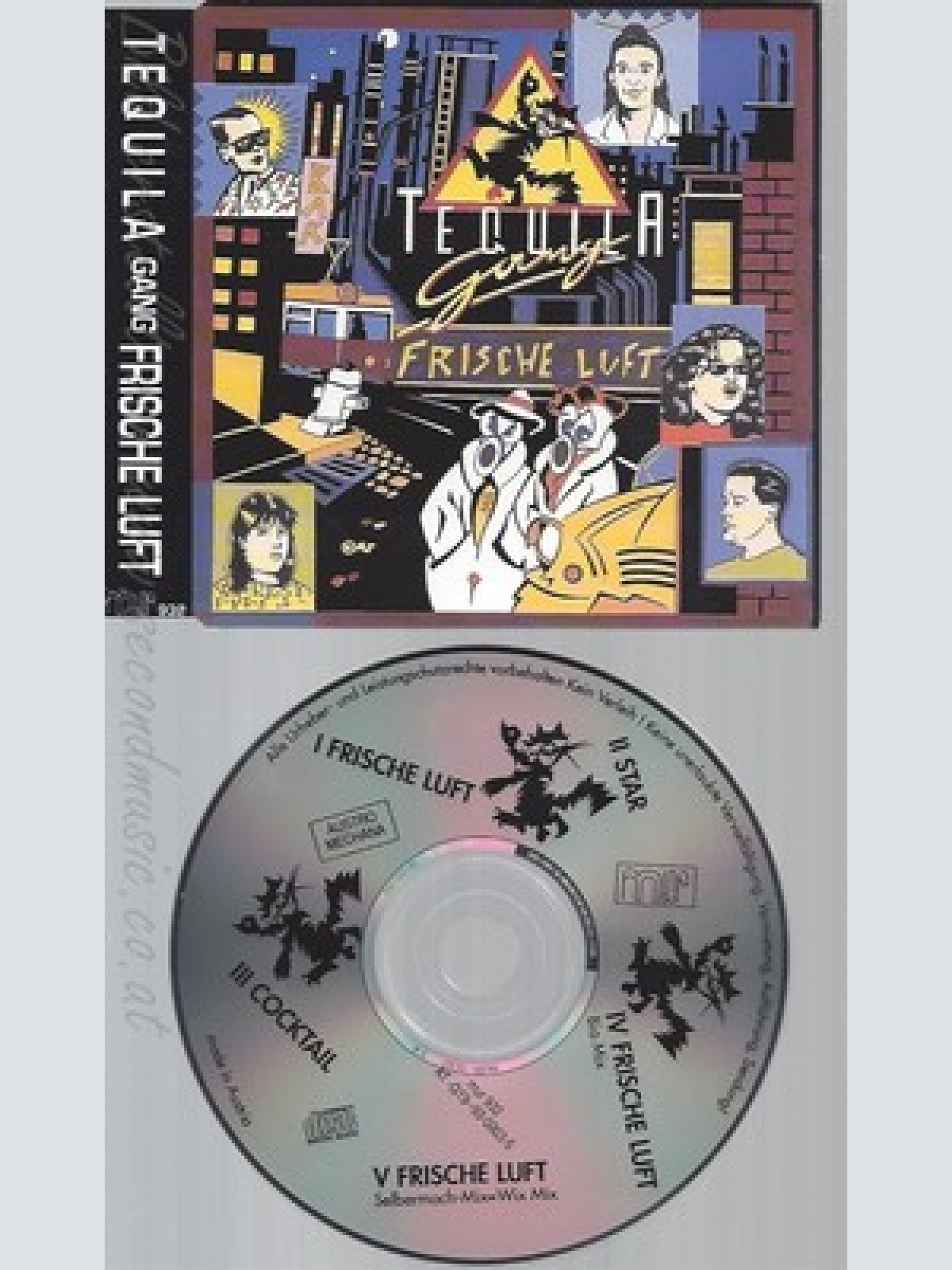 CD--TEQUILA GANG--FRISCHE LUFT