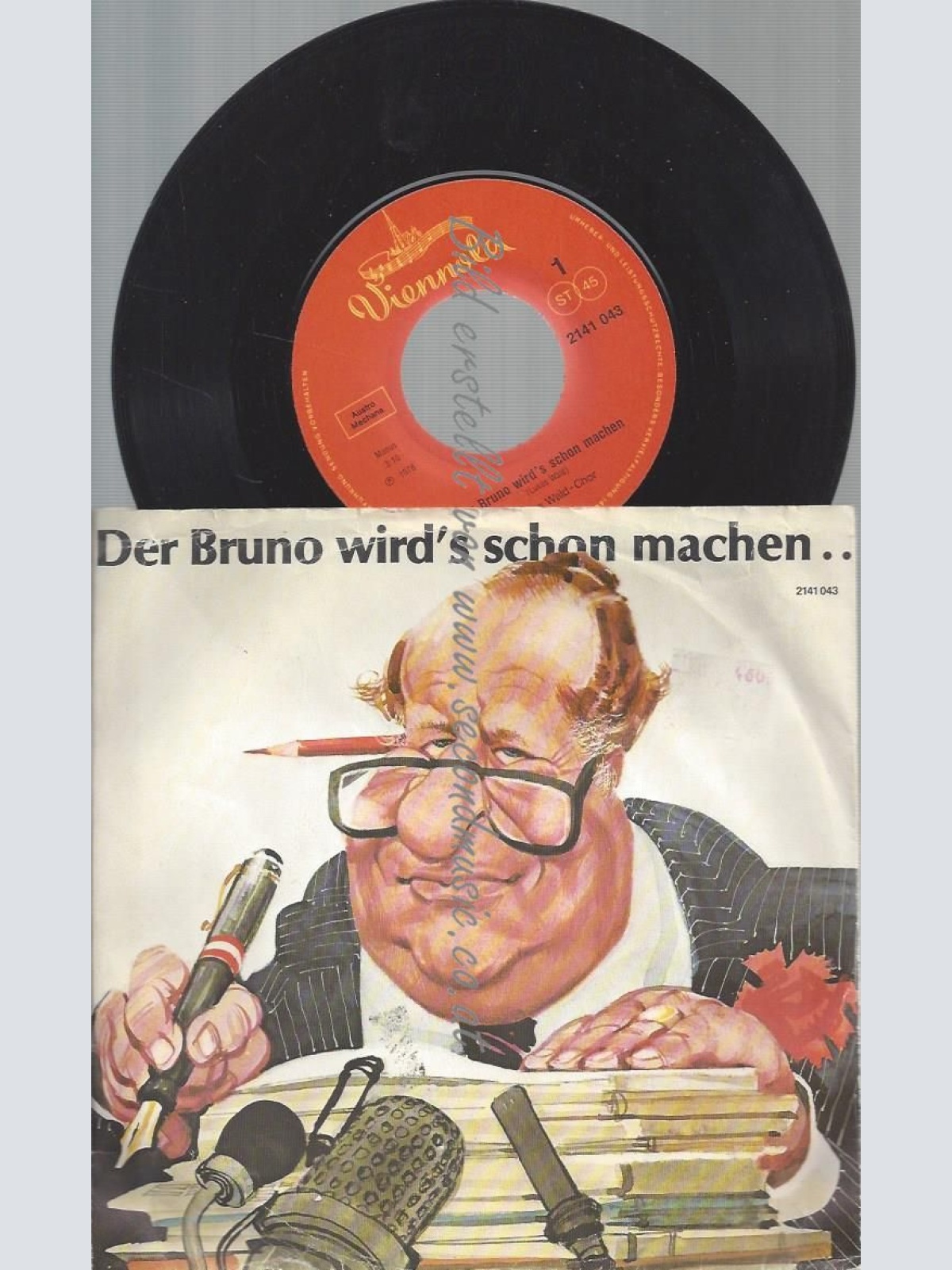 7" Lukas Wald-Chor / Die Spitzbuben  Der Bruno Wird's Schon Machen